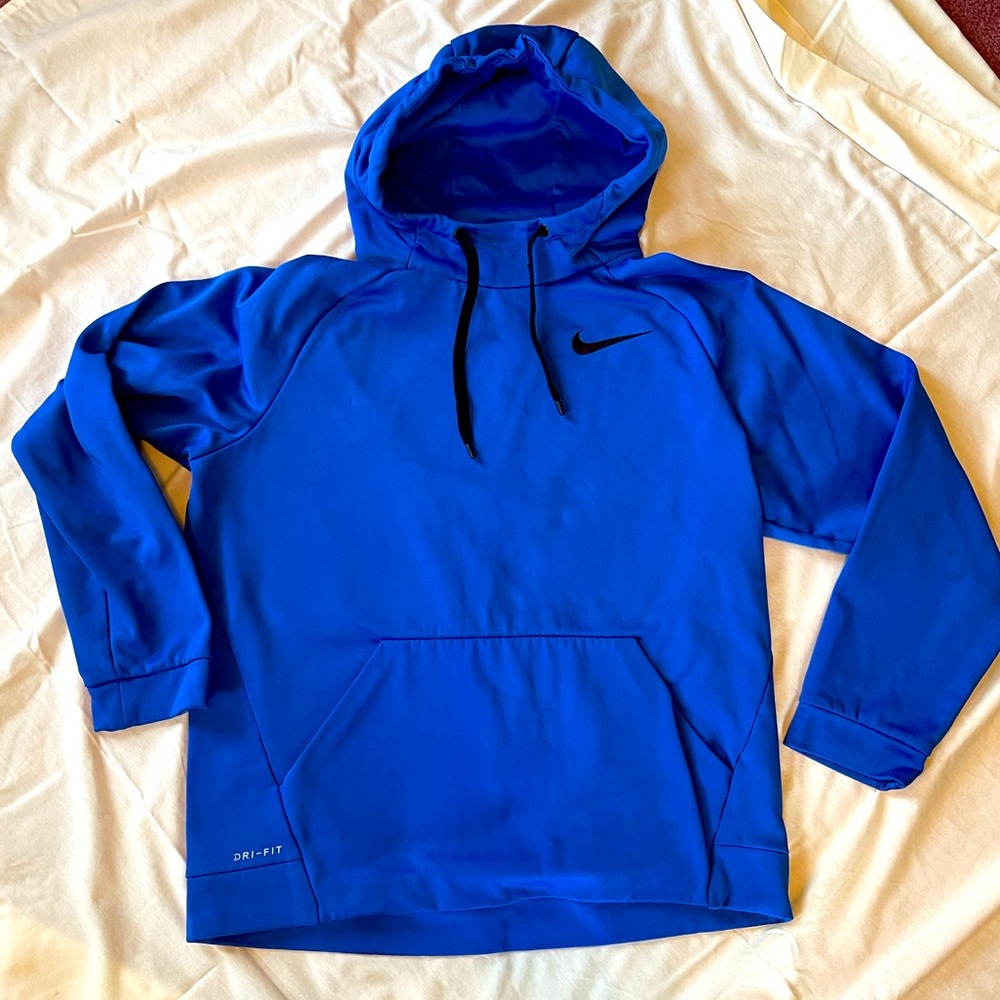 Mens Nike Dri-fit sweatshirt- Medium -Blue